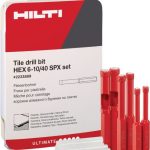 Broca para azulejos HEX 6-10/40 SPX jueg