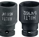 Vaso de impacto corto SI-S de 1/4"